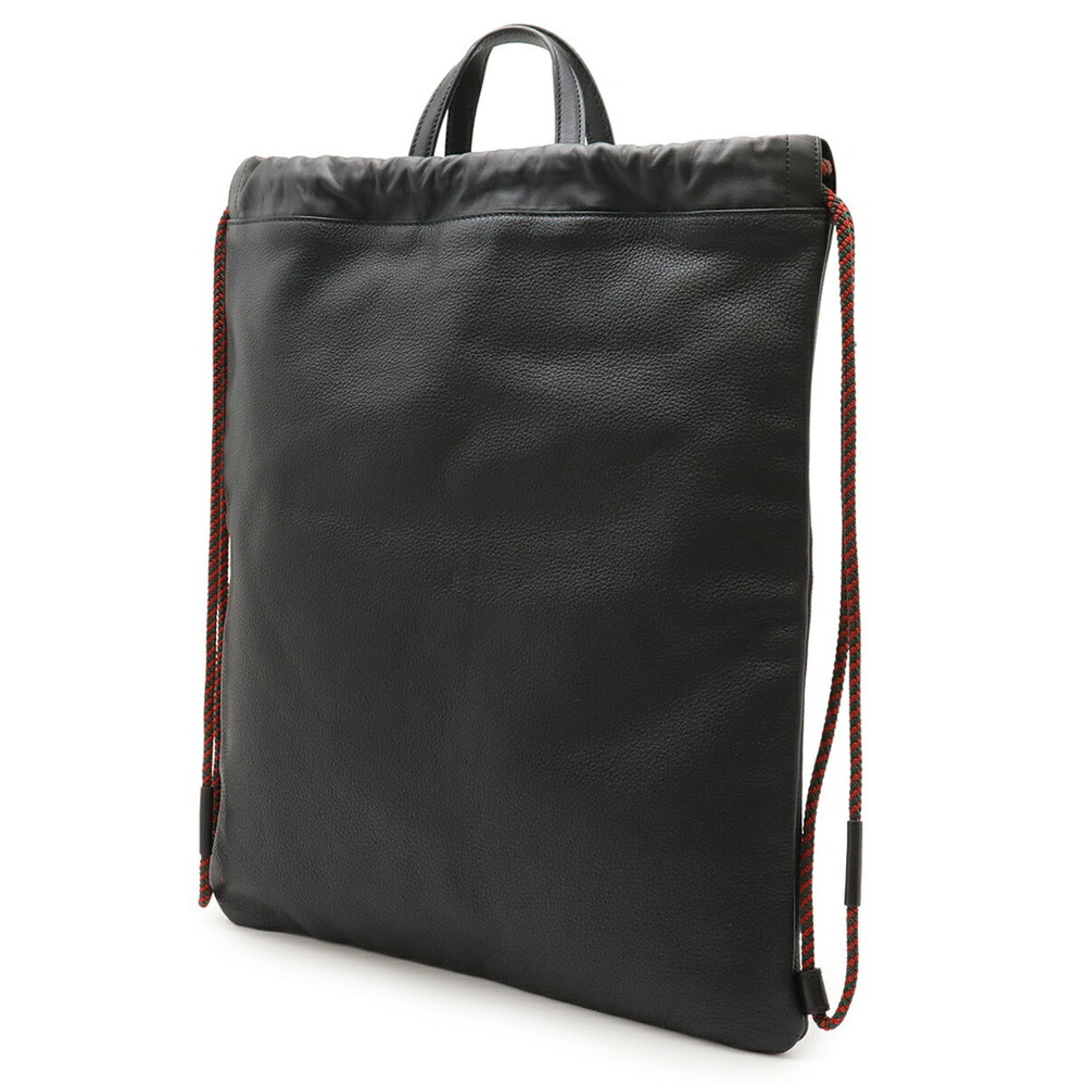GUCCI Authentic Black Leather Backpack - Picture 3 of 6